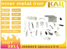 10 set full sheet inner Metal Bracket Holder for iPhone 7 8 Plus 7G 8G X XR XS Inside Small Parts Shield Plate Full Kits Parts F8488983