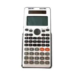 D82ES Scientific Calculator Dual Power Solar Power +Coin Batteries Calculator Calculate 4 Color Random Delivery