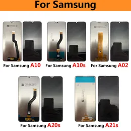 För Samsung A02 A025F A10 A10S A107F A20S A207F A21S A50 LCD Display Pekskärm Digitizer Assembly