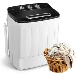 Machines Portable Washer and Dryer Combo, Mini Washing Machine, Washer: 8lbs, Spin Cycle: 6.6lbs