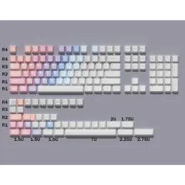 Keyboards 144 Keys GMK Dreams Gradient Keycaps Cherry Profile PBT Dye Sublimation Mechanical Keyboard Keycap For MX Switch 61/64/68/75/84