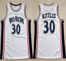 College jersey basketball 199697 Villanova Wildcats Kerry Kittles 30 Retro Basketball Jersey Men039s Stitched Custom size S55979922