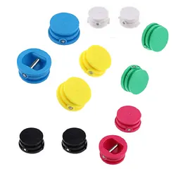 2pcs Surf Leash Plug de 2,5cm Multicolor Surf Plug Longboard Wakeboard Wakeboard Plug Plug Plastic Surfing Plug Contact LeashH