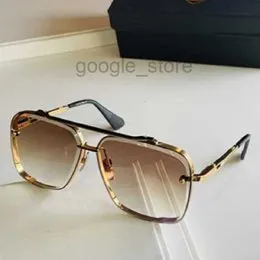 Okulary przeciwsłoneczne oryginał Dita Mach Six DTS121 Women and Mens Wysokiej jakości Designer klasyczny retro okulary przeciwsłoneczne luksusowe markę okulary z oryginalnym pudełkiem 1