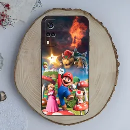 La custodia del telefono di Super Marios Bros per Vivo Y31 IQOO U5 U5X 9 V21E V23 Y31S Y73 Y33S Y21 Y76 Y15S T1 X60 X70 X80 Pro Plus Cover