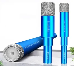 6mm 8mm 10mm 12mm 14mm 16mm Elmas Kaplamalı Matkap Bitliği Tile Mermer Cam Seramik Deliği Testere Matkap Elmas Çekirdek Bit Yemek Drilling1412041