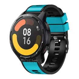 Handgelenksgurt für Xiaomi Mi Uhr S1 Active/Pro/Color 2/S2 42 46 mm Silikon Sportarmband Uhrenband für Garmin Venu 2/2 Plus Band