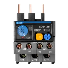 Chint Relay NXR-25 0.63 ~ 1A-17-25A NXR-38 23A-32A-30A-40A NXR-100 80A-100A Wärme-Überlast-Relais für die NXC-Serie AC-Schütze