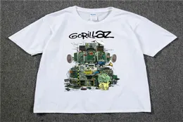 Gorillaz Tシャツ英国ロックバンドGorillazs Tshirt HiphopオルタナティブラップミュージックTシャツThe Nownow New Album Tshirt Pure Cotton491357