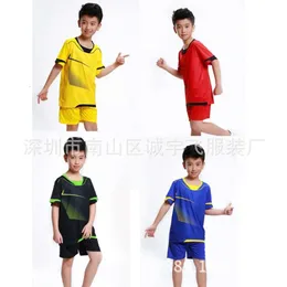 Childrens Football Training Uniform Set for Primary Secondary and High Students Competition Jerseys School Uniforms