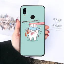 Dentysta zębów zęba Połączenie telefonu dla Huawei Honor Mate 30 40 20 20 8 70 5 9 10 Pro P X i S y Lite nova