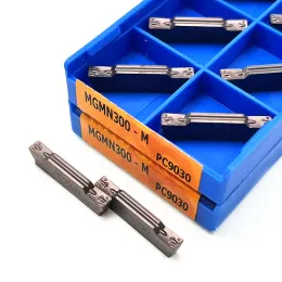 10PCS MGMN300 M PC9030 NC3020 NC3030 grooving turning tool carbide insert MGMN 300 turning tool CNC parts slitting and grooving