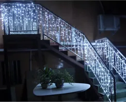 LED Ice Pillars/Ice Stripes/Snowflake Light Strings Fairy Curtains Christmas Lights Outdoor Garden Party Home Street Garland