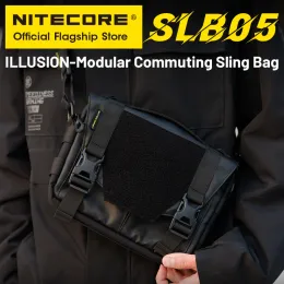 NITECORE SLB05 PUSSENDER SING SING BAG Handtasche Funktionale taktische Brustbeutel Schulter -Cross -Body -Tasche Funktional für iPhone Xiaomi