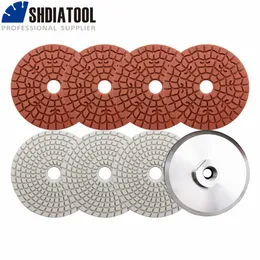 Shdiatool 7pcs Diamond Wet Solishing cuscine