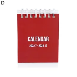 スムーズなページをめくる小さな時間管理計画2023シンプルなデスク日記ミニ毎月のカレンダーカレンダー