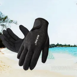 1 Пара неопрена плавания плавания, дайвинские перчатки против Slip Soft 1,5 мм для женщин, мужчина, дайвер гидрокостюм подводный охотничий перчаток