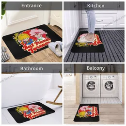 Rainbow Brite Badezimmer Matte Beste Freunde für immer Fußmatte Küche Teppich Eingangstür Teppich Home Dekoration
