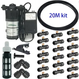 Kits de sistema de resfriamento de névoa silenciosa DIY com DC24V Sinte