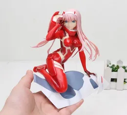 Liebling in der Franxx Abbildung Zero Two 02 Sammlerschafts Aktion PVC Model Anime Girl Doll Toys 2012025556042