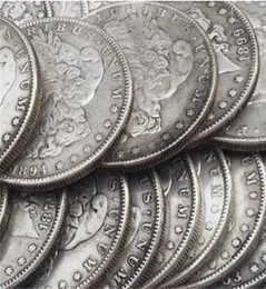 26PCS Morgan Dollars 18781921 KAZTOQUOT Różne daty Mintmark srebrne monety kopane monety metalowe umiera produkcja fakt 9706727