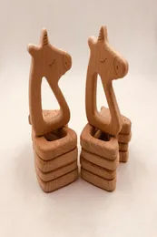 10 pezzi per bambini a forma di legno per bambini per bambini per bambini giocattoli a catena molare giocattoli di faggio di faggio di faggio per allenamento Toy4045130