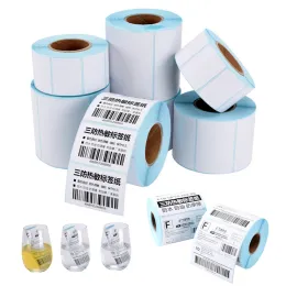 Printers Hot Sale 30100mm Adhesive Thermal Label Barcode Sticker Paper Supermarket Price Blank Label Direct Print Waterproof oilproof