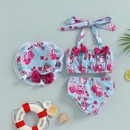 CITGEETT Summer Nexh Baby Girl Swimsuits Top bikini e pantaloncini da bagno per nuotare abiti da bagno da bagno da bagno da bagno