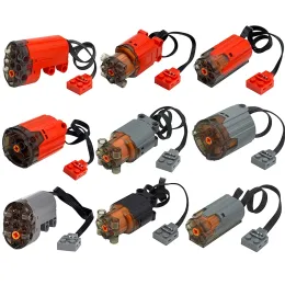 Strengthen Motor Building Blocks Multi Power Functions Technical Parts High Speed M XL L Motor Servo Motor PF Sets Brick Toys