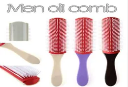 Antistatic 9 Rows Hair Brush Handcraft Hairbrush Hairdressing Scalp Massager Hair Comb Styling Tools Health for Men Women1697971