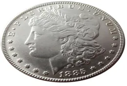 90 Silver US Morgan Dollar 1885PSOCC NEWOLD COLOR CRAJNY Kopia Monety Mosiężne ozdoby domowe Akcesoria 2484248