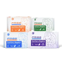 4 Pack/52PCS FRISS Maternity Sanitary napkin Maxi Day Night Use Postpartum Menstrual period anion pads sanitary napkin feminine hygiene sanitary pad