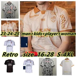 23 24ロリアンメンズサッカージャージタトゥースペシャルエディションGRBIC LE FEE BOZOK BOISGARD MARVEAUX 2024 100th Anniversary Edition Football Shirts半袖ユニフォーム