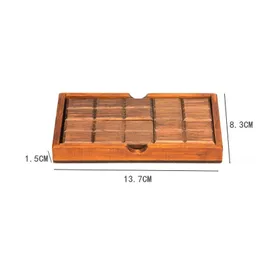 Schokoladen -Puzzle 3d Holz Geheimkasten Gehirnspiele Erwachsene Kinder Luban Lock lernung intellektuelle Spielzeuge Rompicapo Bambini