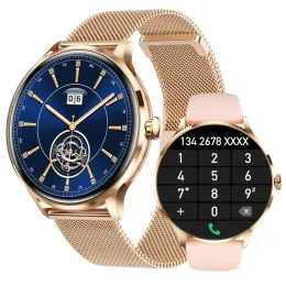 Relógios QS80 Smart Watch Men Mulheres 1.39 polegadas de tela grande Bluetooth Chamada Health Monitoramento de saúde Rastreador de fitness Smartwatch