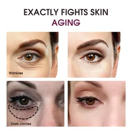 Ailke Retinol Anti-Wrinkle Brightening Eye Cream, med Hyaluronsyra, minskar mörka cirklar, underey Lightening Treatment