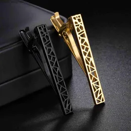 TIE Clips Memolissa Moda Bakır Siyah Altın Erkek Mens Tie Clip Düğün Tie Clip Erkek Klip Klipli Erkekler Klip Klip Y240411