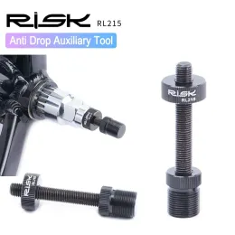 Risiko RL215 Fahrradachse Bottomhalterung Achse Stahl Aluminiumlegierung Anti -Drop -Auxiliary Fixed Rod Bike Demontage Reparaturwerkzeuge