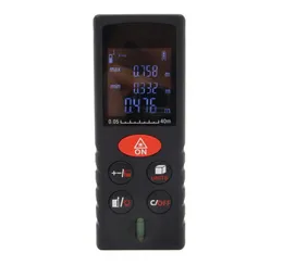 Digital Distance Meter 40m131ft Laser Rangefinder Handheld Range Finder Laser Level Ruler Area Volume Measure Level 4402682