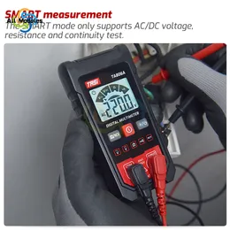 TA806A Digital Multimeter Analyzer TRMS 4000 Counts Volt Meter Ohmmeter Auto-Ranging Tester Resistance Diodes Capacitance