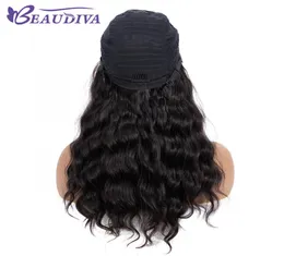 Beva 4*4 Lace frontal Wigs Pre Plucked With Baby Hair Peruvian Body Wave Human Hair Wigs 4*4 Lace Wigs Free Shipping4356637