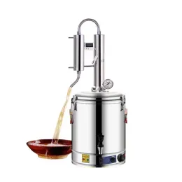 Machines 30/50L Alcohol Whisky Moonshine Still Small Wine Steamer Pure Dew Distillation Machine Small Household Essential Oil Extractor