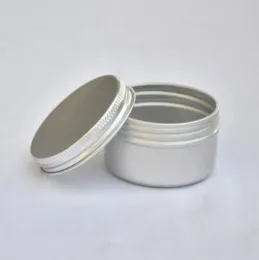 Großhandel 500pcs 50 g leere Aluminiumcreme -Jars 50ml Aluminium Dosen Metall Lippenbalsam Container Hülle Zz