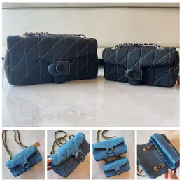 10a Denim Tabby Umhängetasche Designer Crossbody Bag Fashion Cross Body Wallets für Frauen Luxus Handtaschen tte klassische weibliche Geldbörsen 0411