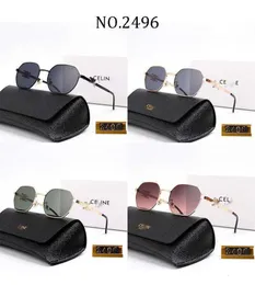 2496 CEIL Sunglasses 2024 Новый магазин горячий продажа женского дизайнерского дизайнера Sun Glasses Родительский детский отдых на открытом воздухе Aaaaaa