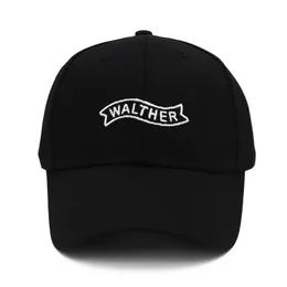 Walther Cotton Outdoor Tactics Baseball Caps для женщин мужские модные бейсбольные шляпы 240407