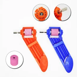 1 Set 2-12.5mm Portable Drill Bit Sharpener Corundum Grinding Wheel Bit Tool Knife Twist Drill Sharpening Machine Power Tool