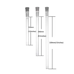 18.8 ملم حجم المفصل الزجاج لأسفل الجذعية لصالح LED دوامة الشيشة شيشا أنبوب أنبوب النشر تشيتشا الملحقات