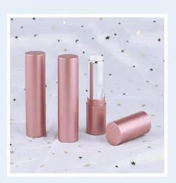 121mm 2050st plast Rose Gold Lip Tube Makeup Tools Tom Lipstick Lip Rouge Refillable Bottle Cosmetic Containers9728755