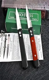 Nowe przybysze Protech Knives CNC Protech Chrzest ojciec 920 Auto Ejecting Solding Knife 154 cm Stalowe ostrze 6061T6 Uchwyt narzędzie Outdoor Campi5939710